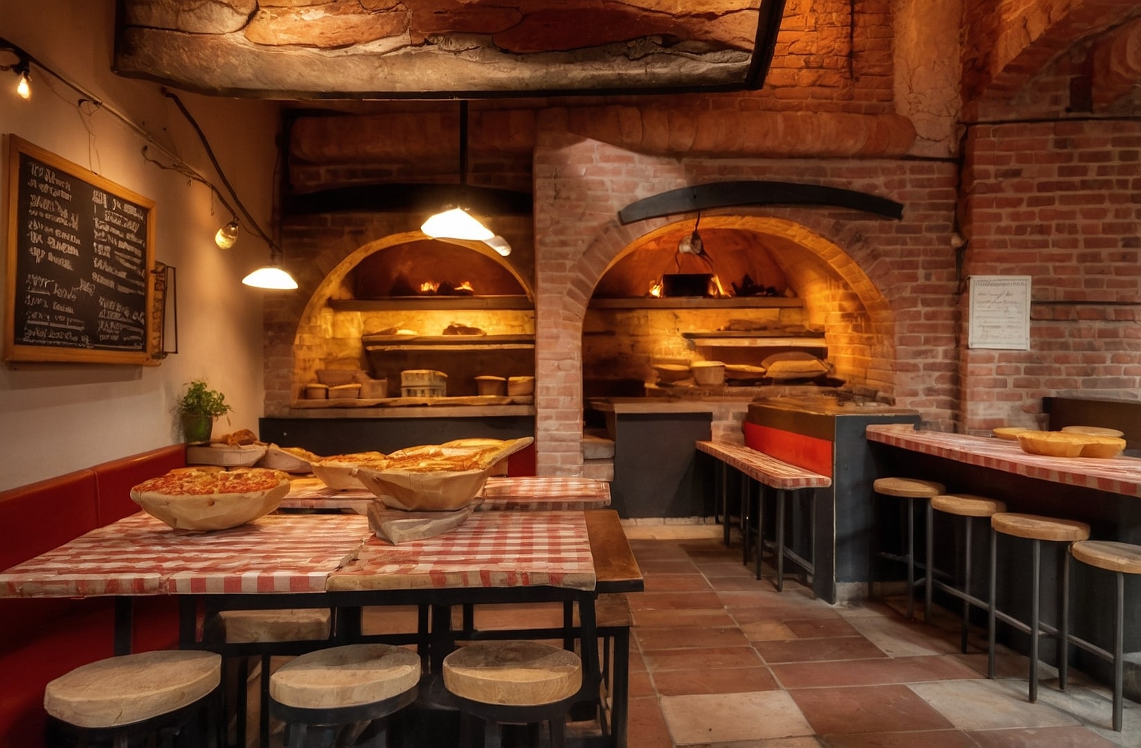 Pizza tradicional italiana